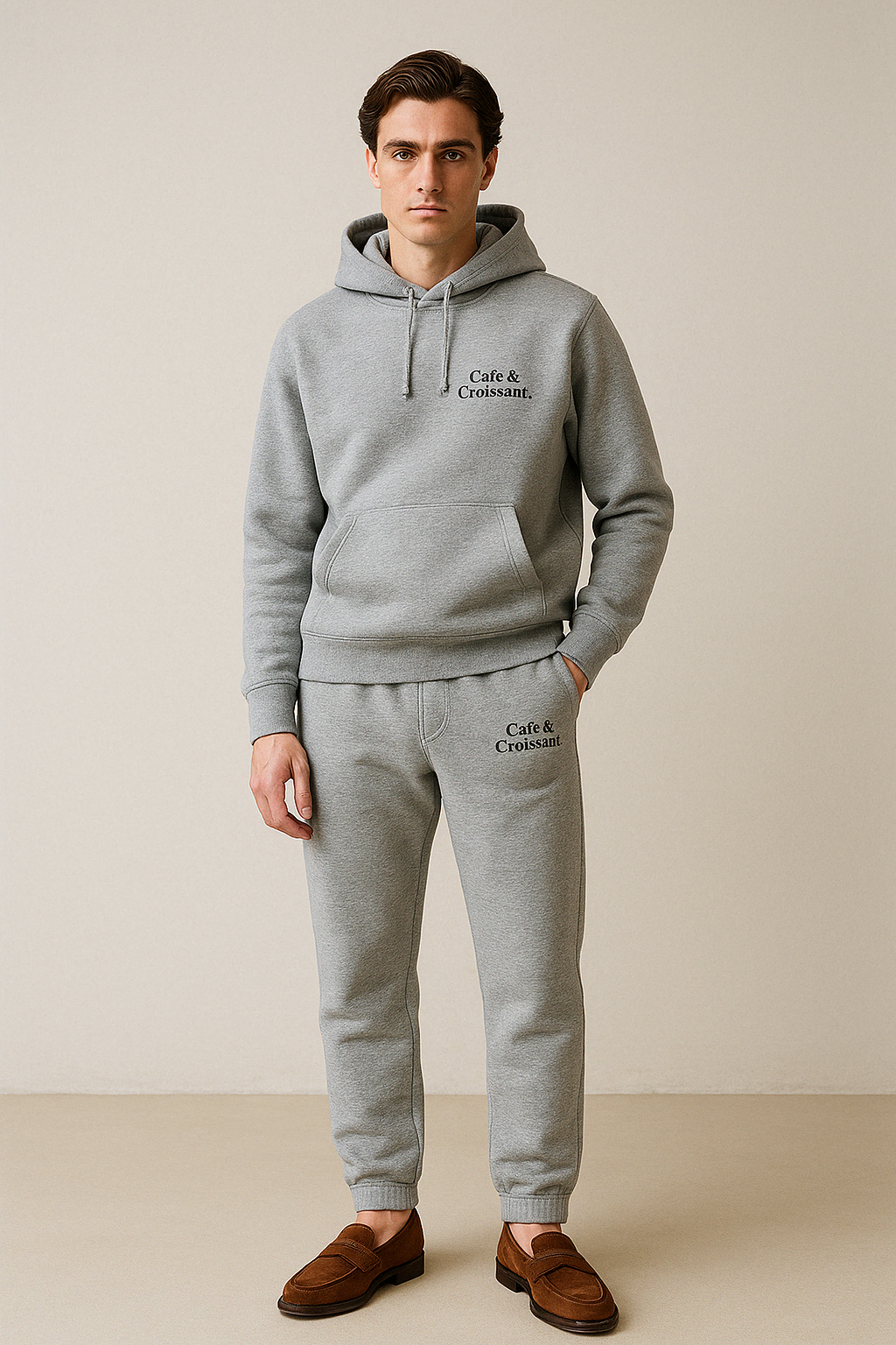 Café & Croissant. unisex joggers