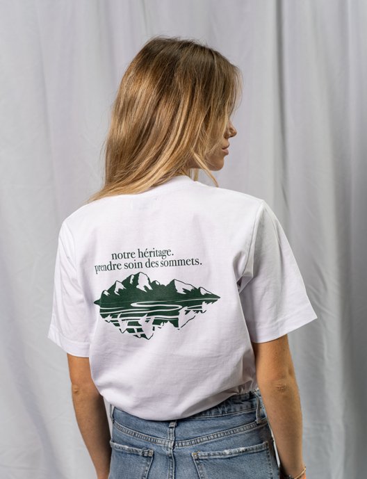 Les sommets. heavy cotton unisex t-shirt - Les Petits Basics