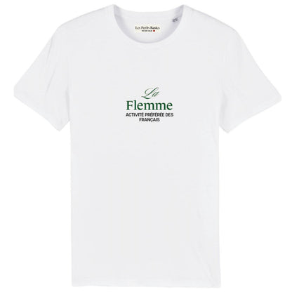 La flemme unisex cotton t - shirt - Les Petits Basics