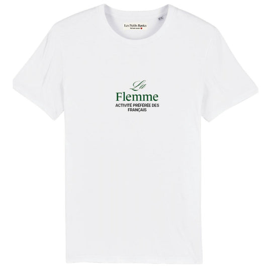 La flemme unisex cotton t - shirt - Les Petits Basics
