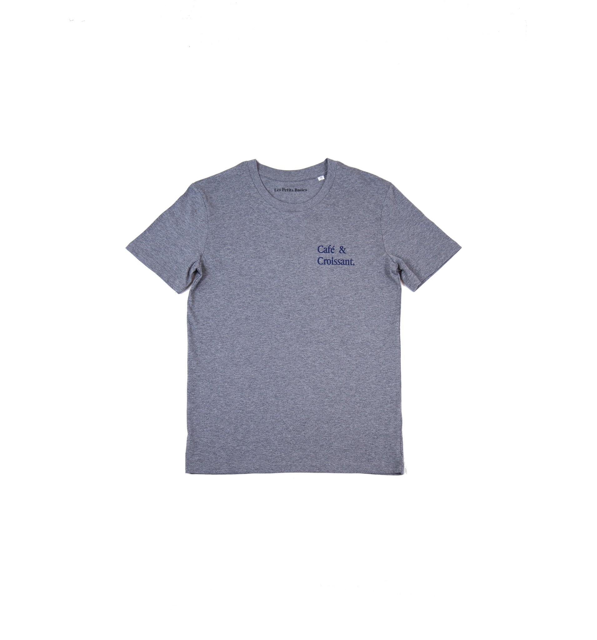 Café & Croissant. T-shirt - Les Petits Basics