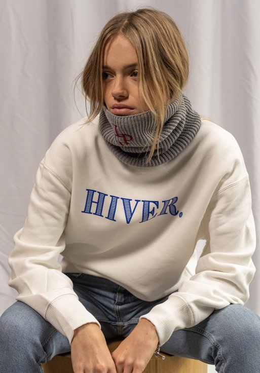 Hiver. unisex crewneck sweater - Les Petits Basics