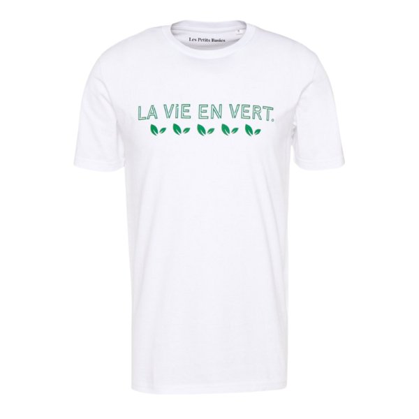 La vie en vert. unisex cotton t-shirt [color options] - Les Petits Basics