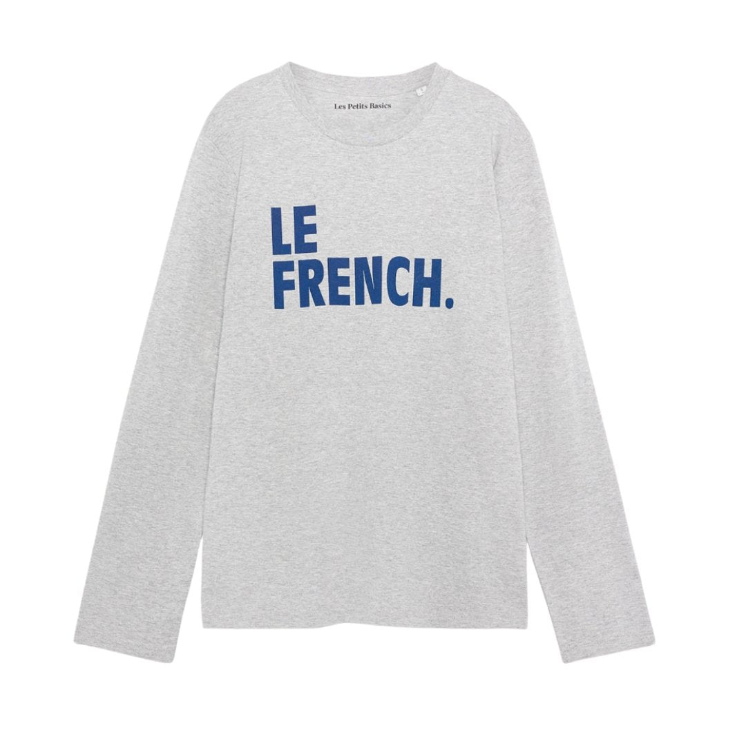 Le French.printed cotton long sleeve t-shirt - Les Petits Basics