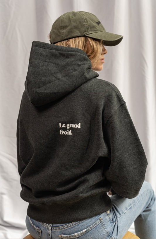 Le grand froid. comfortable unisex hoodie - Les Petits Basics