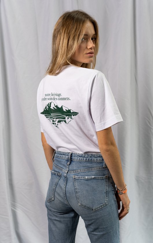 Les sommets. heavy cotton unisex t-shirt - Les Petits Basics