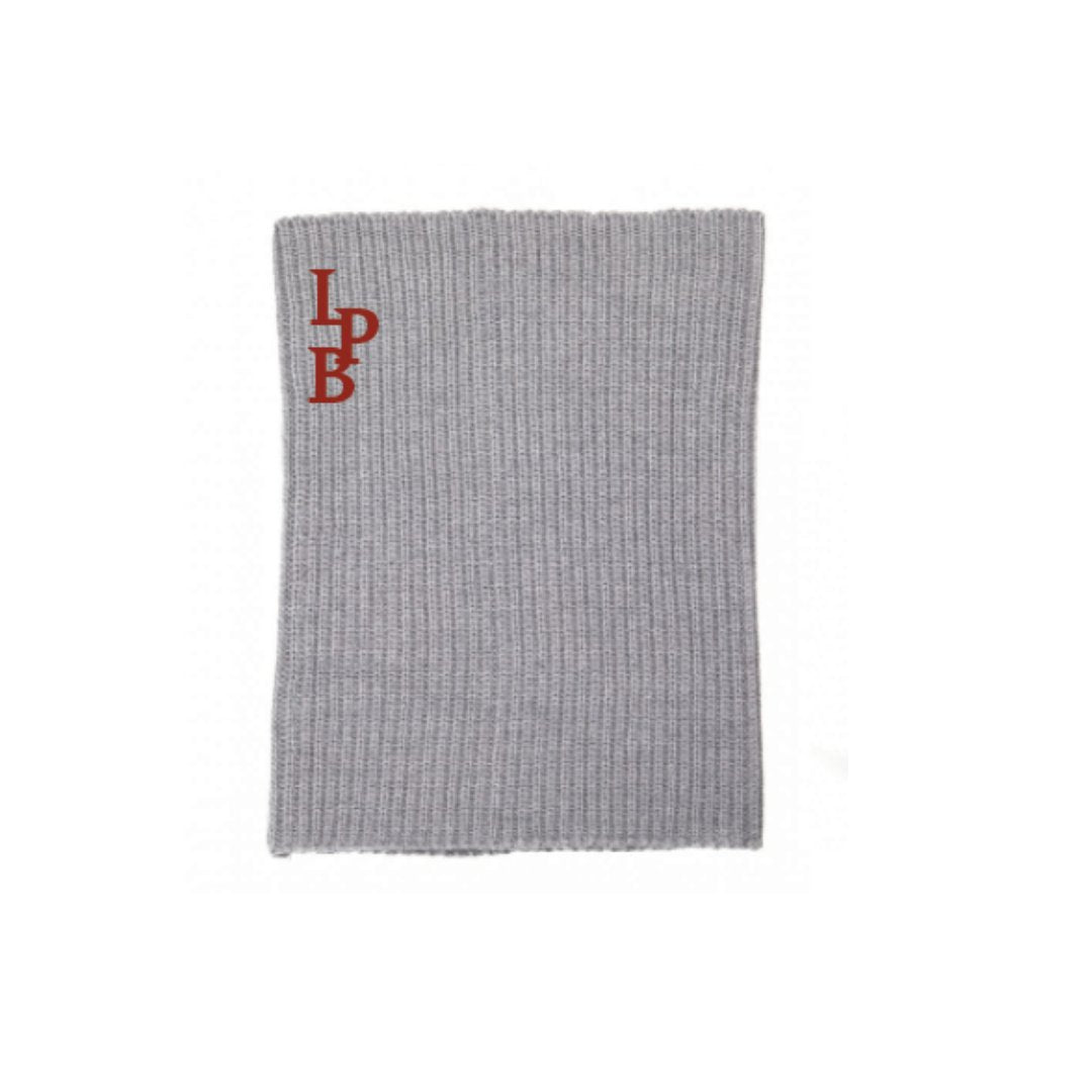 LPB. embroidered merino wool neckwarmer - Les Petits Basics