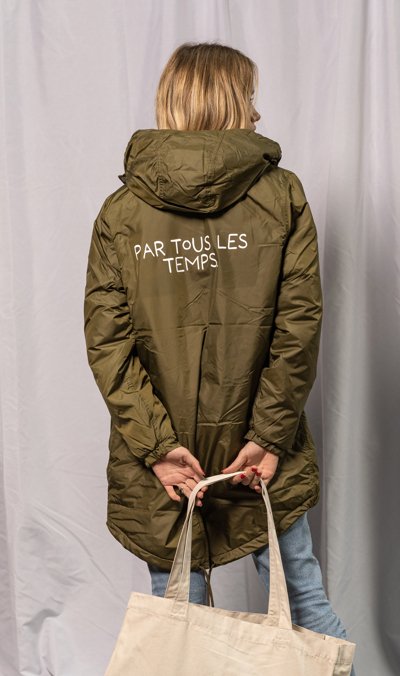 Par tous les temps. unisex padded parka - Les Petits Basics