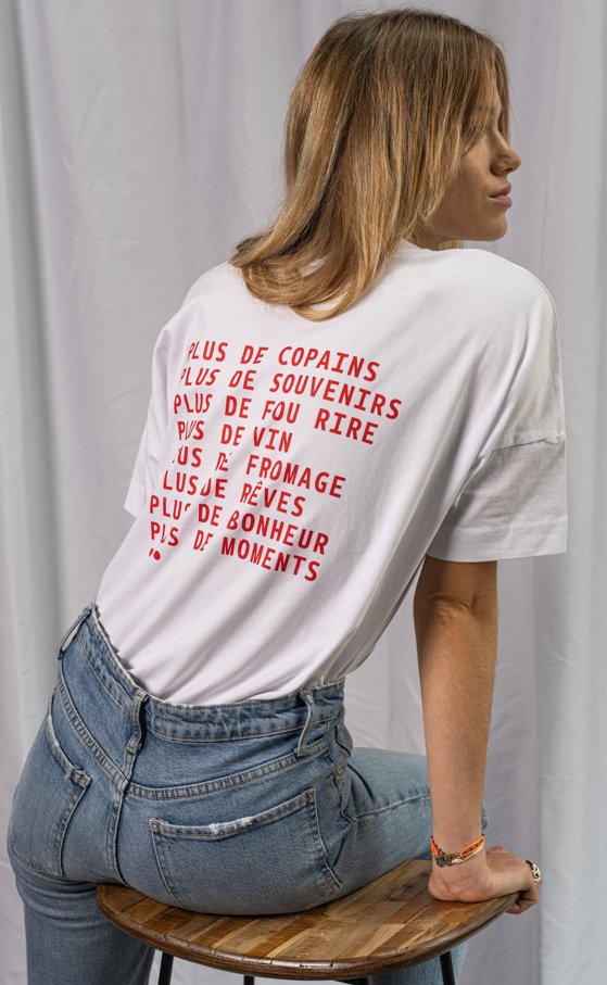 Plus de. oversized unisex t-shirt - Les Petits Basics
