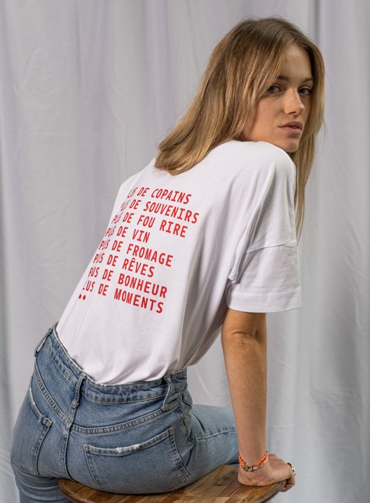 Plus de. oversized unisex t-shirt - Les Petits Basics