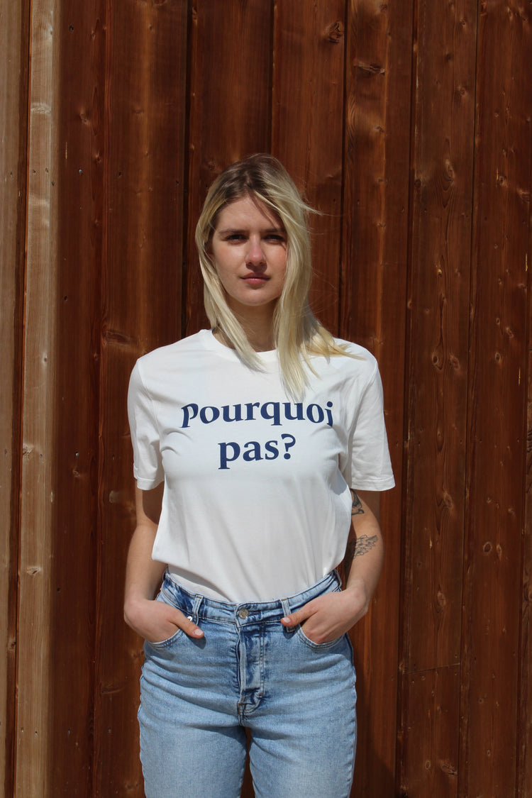 Pourquoi pas? t-shirt - Les Petits Basics