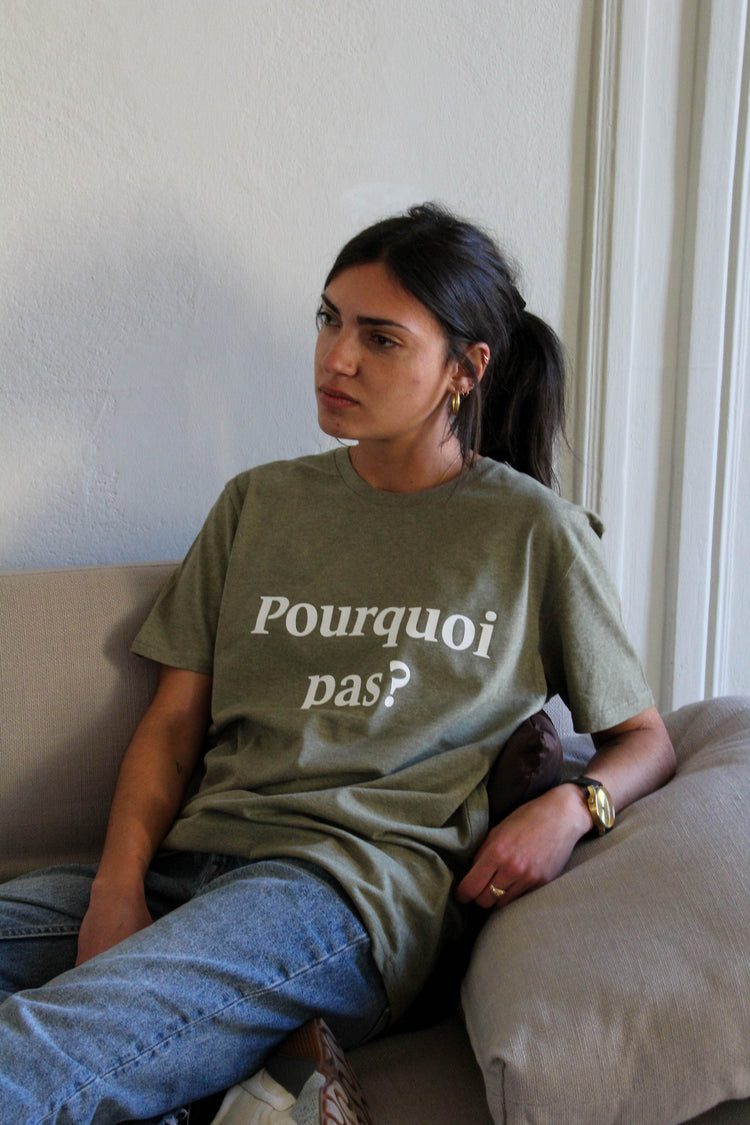 Pourquoi pas? t-shirt - Les Petits Basics