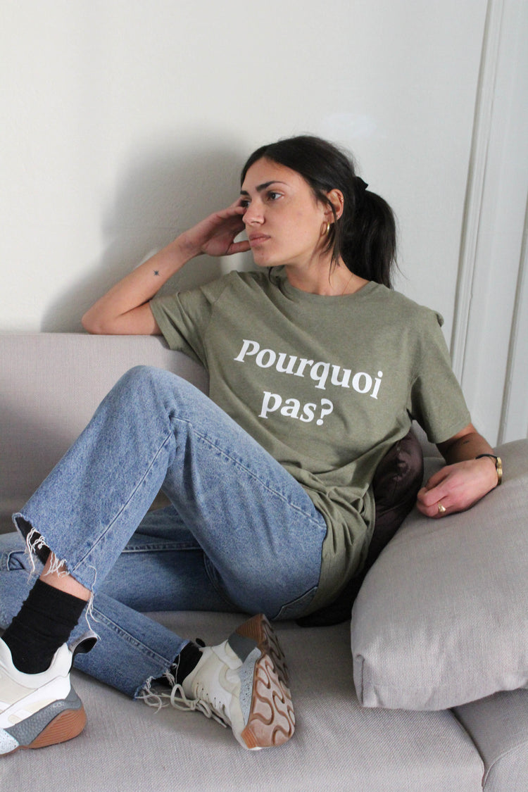 Pourquoi pas? t-shirt - Les Petits Basics