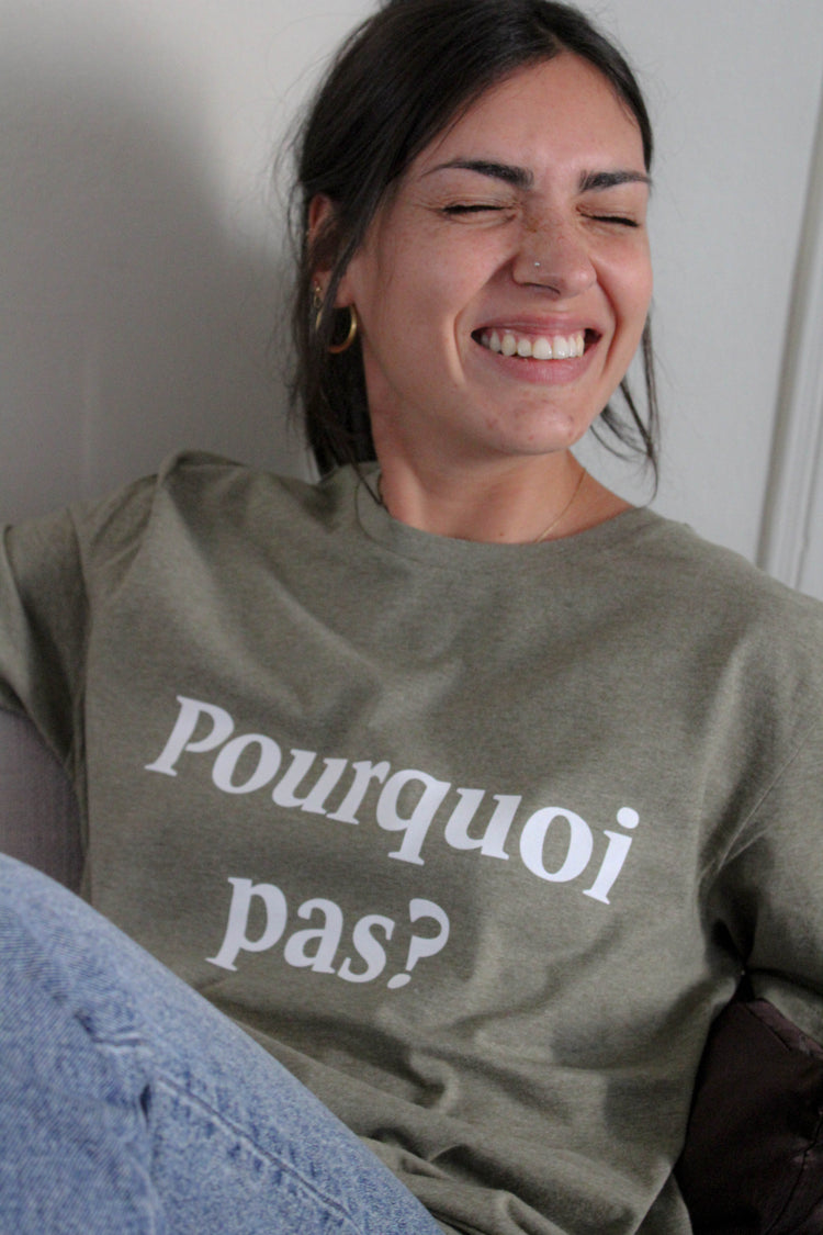 Pourquoi pas? t-shirt - Les Petits Basics