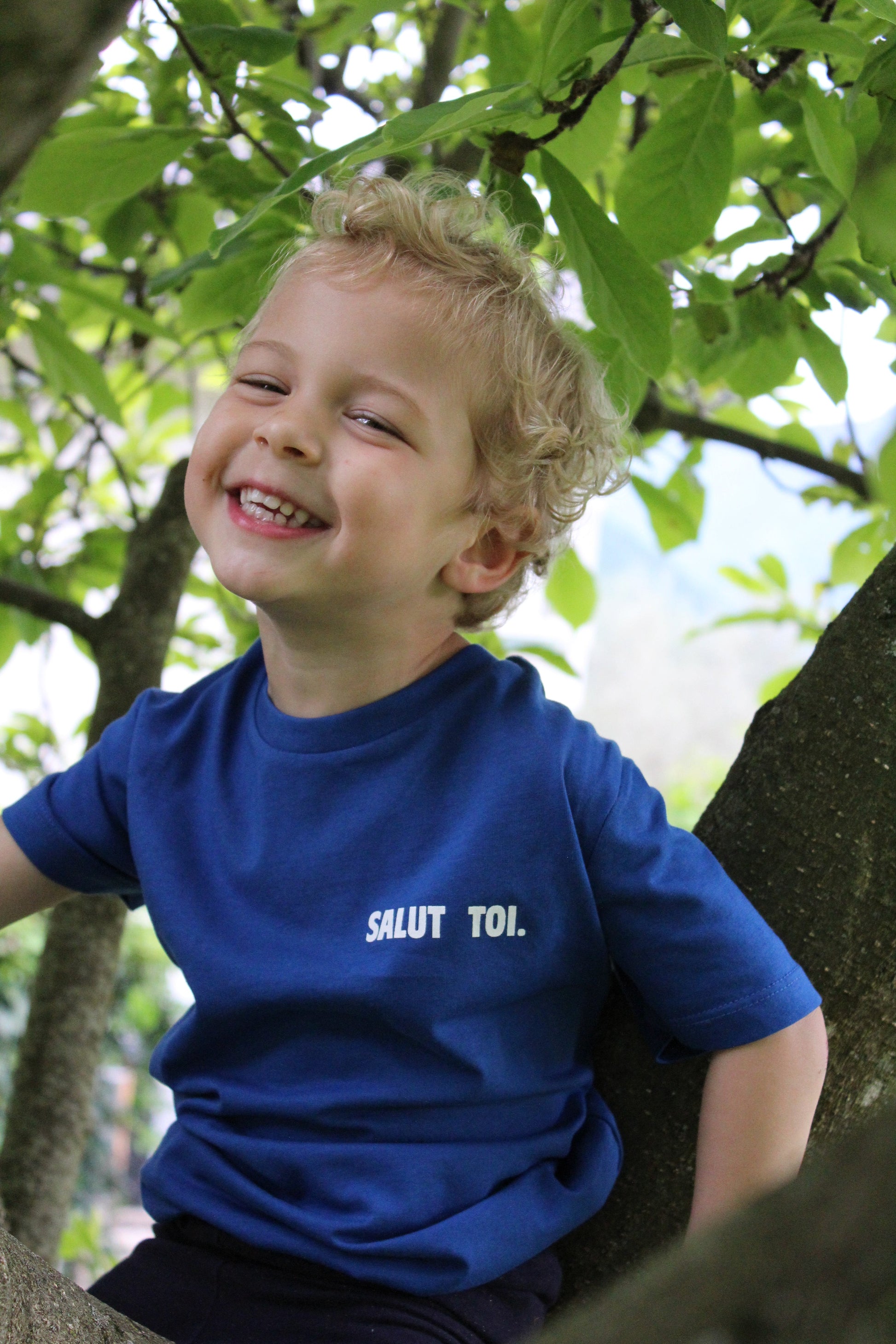 Salut toi. Kids t-shirt - Les Petits Basics