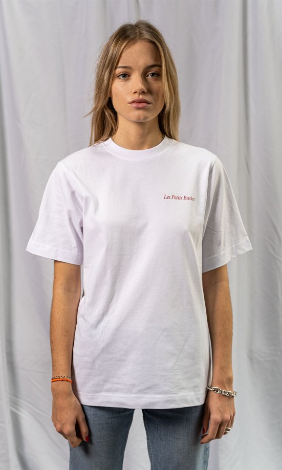 Sport d'hiver. heavy cotton unisex t-shirt - Les Petits Basics