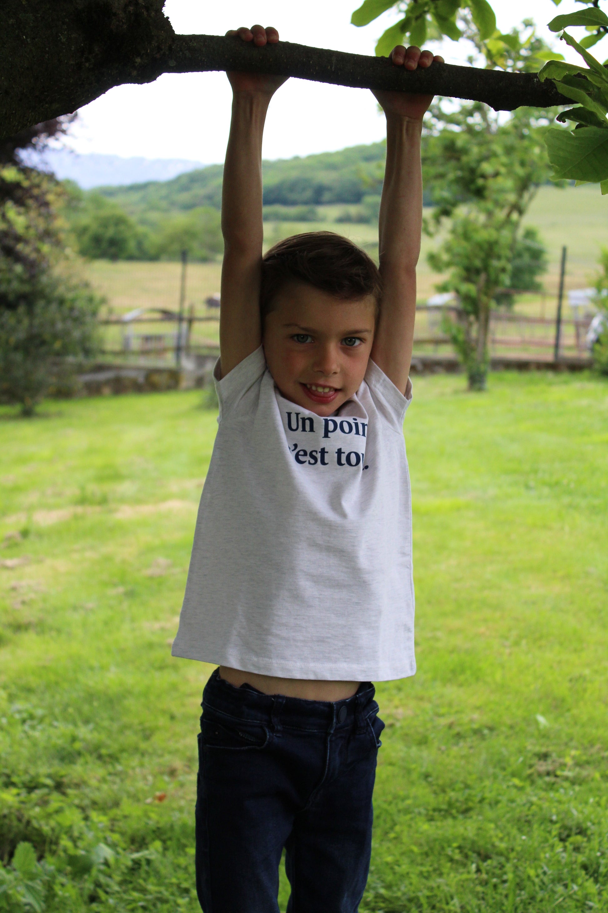 Un point c'est tout. Kids t-shirt - Les Petits Basics