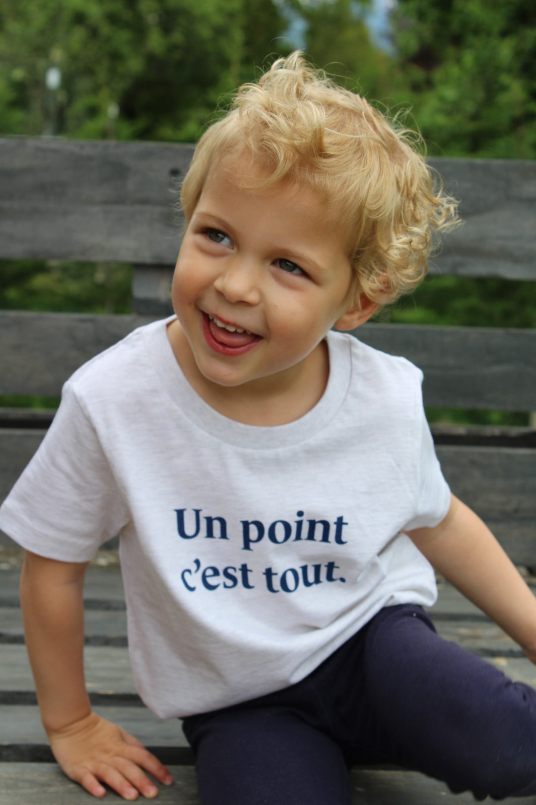 Un point c'est tout. Kids t-shirt - Les Petits Basics